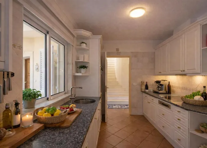 Family Friendly Sea View Villa With Pool And Garden Sleeps 8 Adults And 2 Children